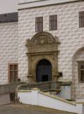 Porte d'entrée du château de Pardubice