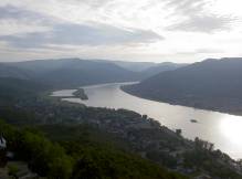 La courbe du Danube vue de Visegrad