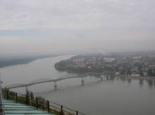 Le pont d'Esztergom